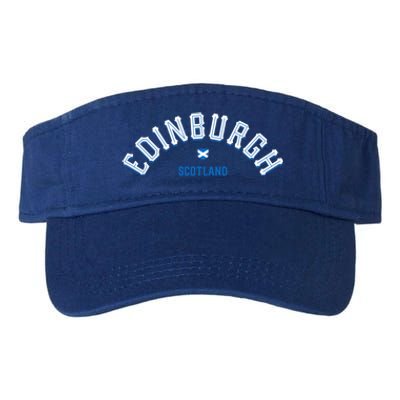 Edinburgh Scotland Gift Valucap Bio-Washed Visor