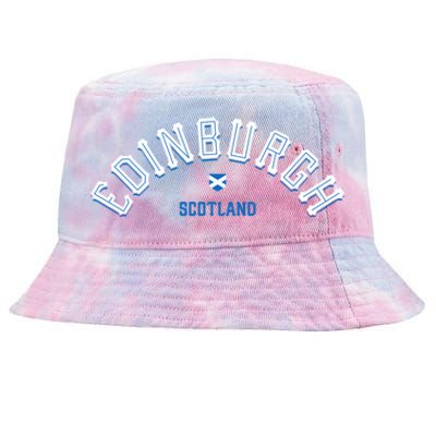 Edinburgh Scotland Gift Tie-Dyed Bucket Hat