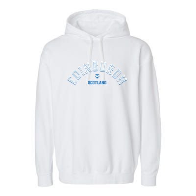 Edinburgh Scotland Gift Garment-Dyed Fleece Hoodie