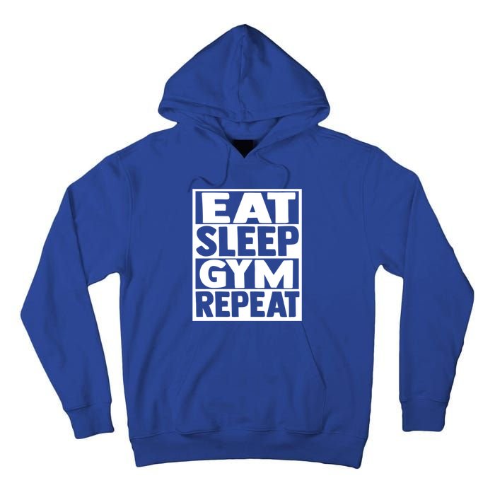 Eat Sleep Gym Repeat Fitness Fitness Motivation Weight Meaningful Gift Tall Hoodie