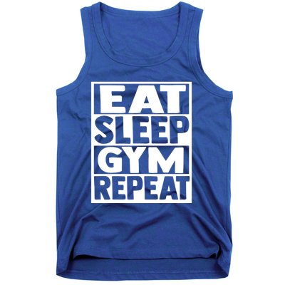 Eat Sleep Gym Repeat Fitness Fitness Motivation Weight Meaningful Gift Tank Top