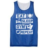 Eat Sleep Gym Repeat Funny Sports Bodybuilding Clothing: Gift Mesh Reversible Basketball Jersey Tank