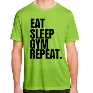 Eat Sleep Gym Repeat Gym Goer Sports Player Tee Cute Gift Adult ChromaSoft Performance T-Shirt