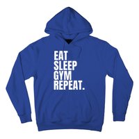 Eat Sleep Gym Repeat Gym Goer Sports Player Tee Cute Gift Hoodie