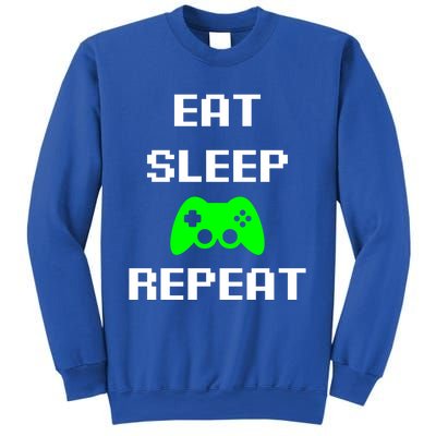 Eat Sleep Game Repeat / Video Game Gift Sweatshirt