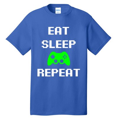 Eat Sleep Game Repeat / Video Game Gift Tall T-Shirt