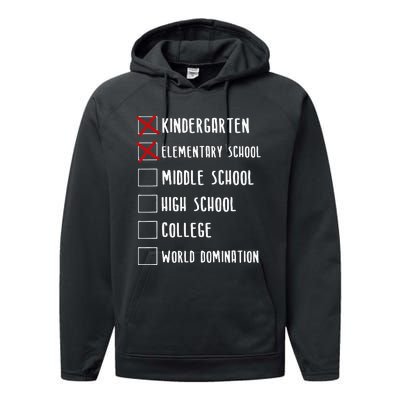 Elementary School Graduation Middle School Performance Fleece Hoodie