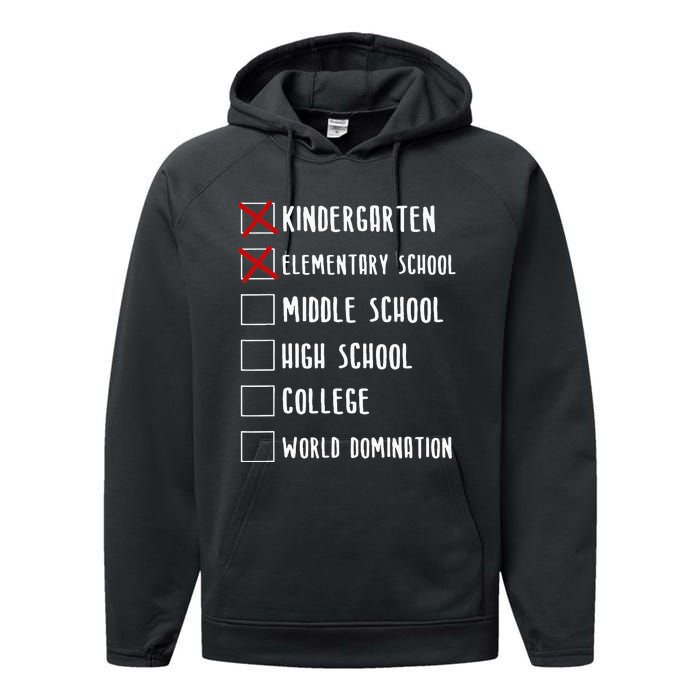 Elementary School Graduation Middle School Performance Fleece Hoodie