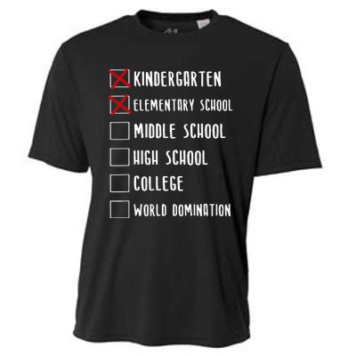 Elementary School Graduation Middle School Cooling Performance Crew T-Shirt