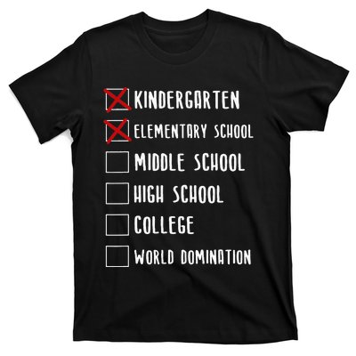 Elementary School Graduation Middle School T-Shirt