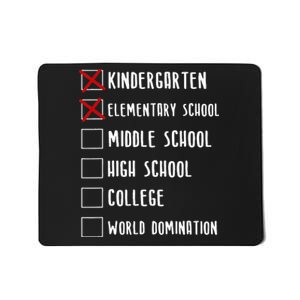 Elementary School Graduation Middle School Mousepad