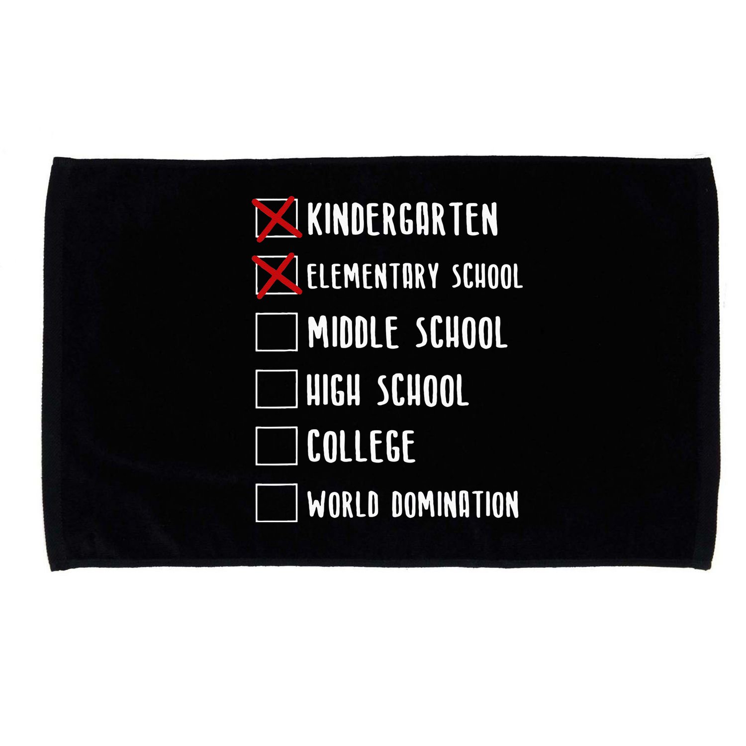 Elementary School Graduation Middle School Microfiber Hand Towel