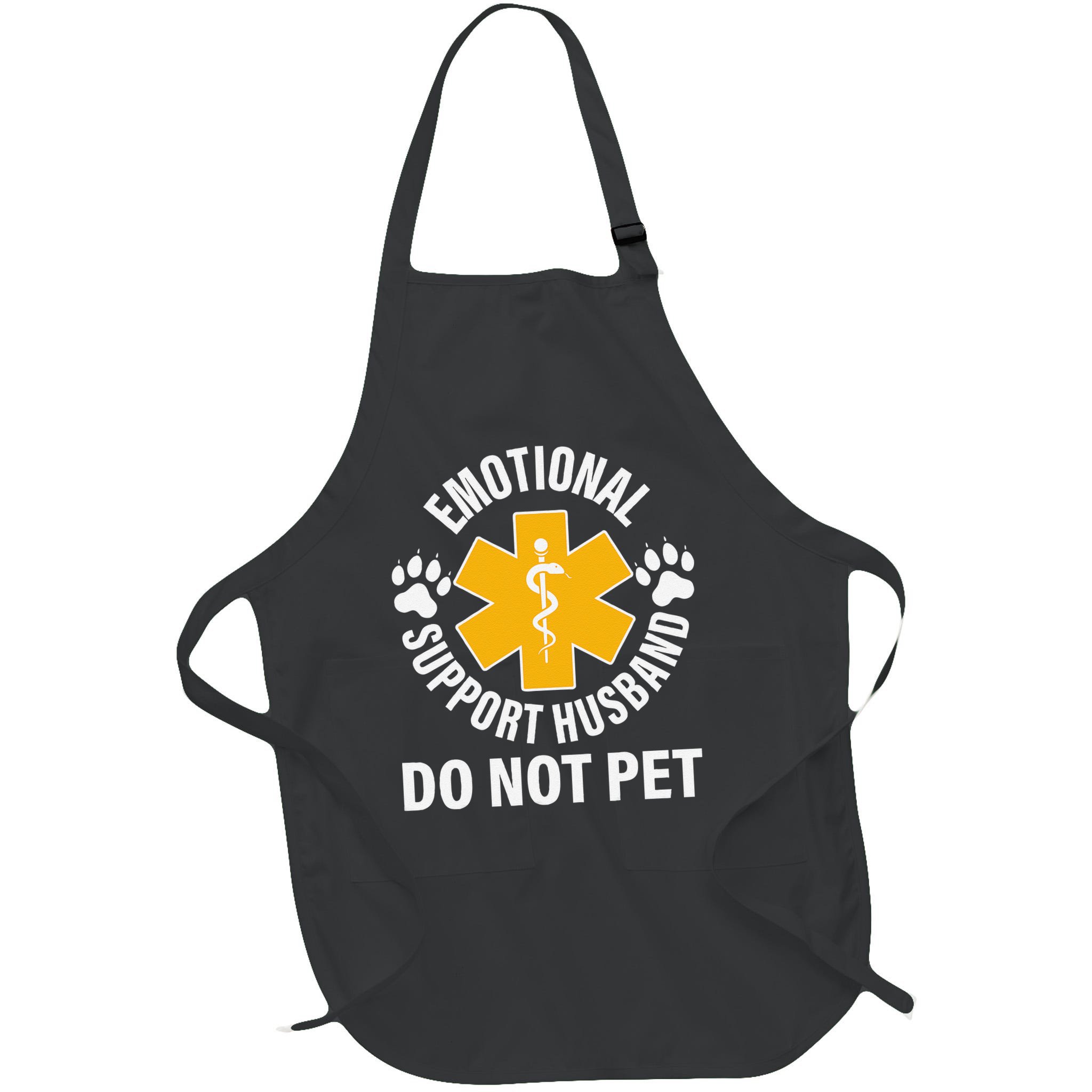 Emotional Support Husband Do Not Pet Apron