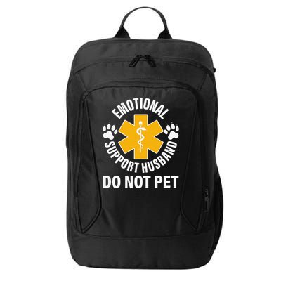 Emotional Support Husband Do Not Pet City Backpack