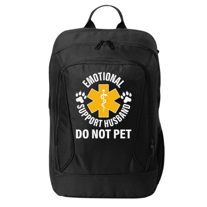 Emotional Support Husband Do Not Pet City Backpack