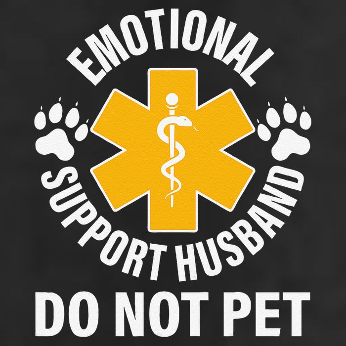 Emotional Support Husband Do Not Pet Adult Drive Performance Visor