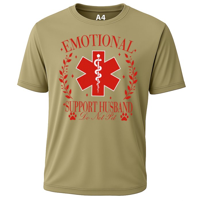 Emotional Support Husband Do Not Pet Performance Shirt