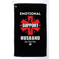 Emotional Support Husband Do Not Pet Golf Towel