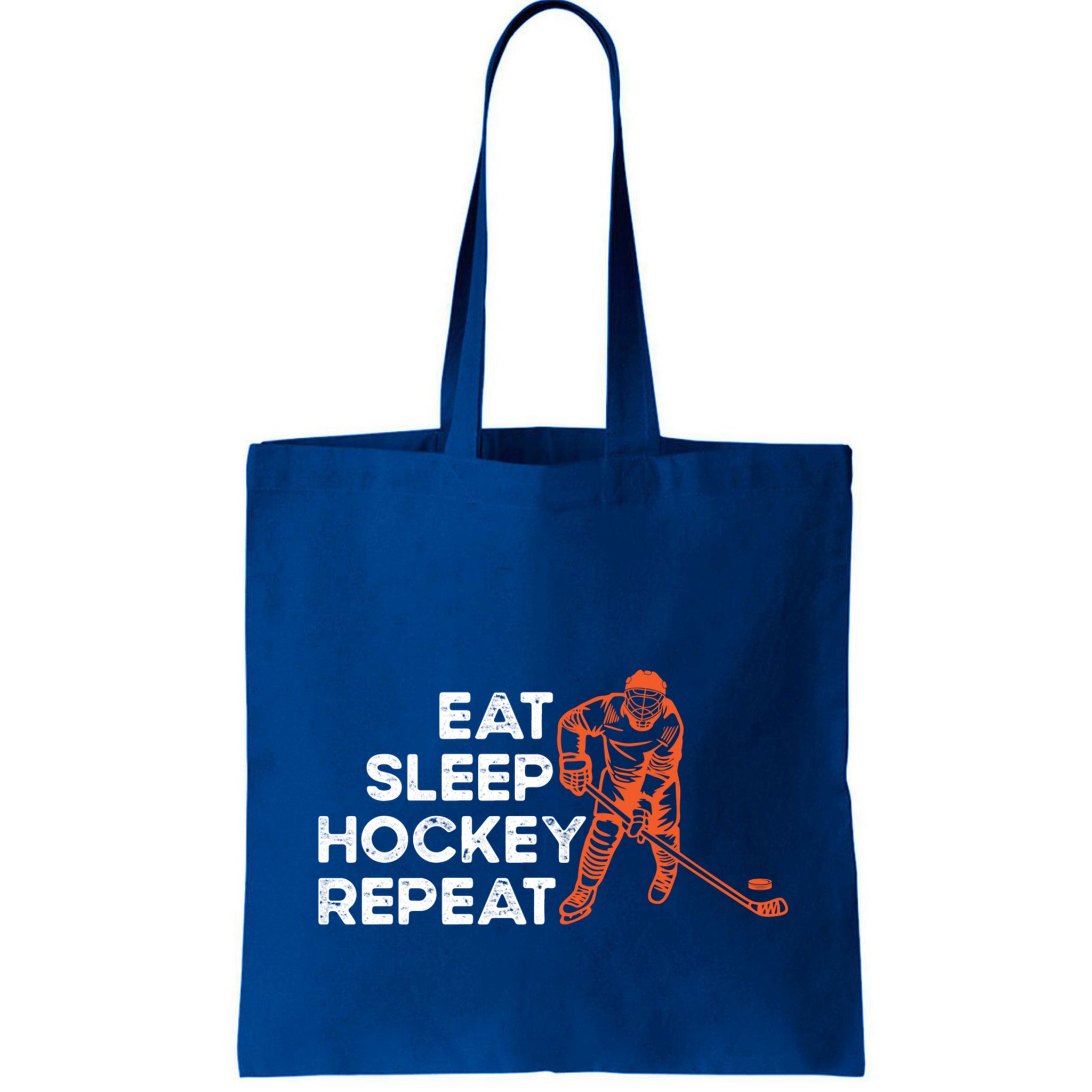 Eat Sleep Hockey Repeat Ice Hockey Lovers Players Funny Gift Bag