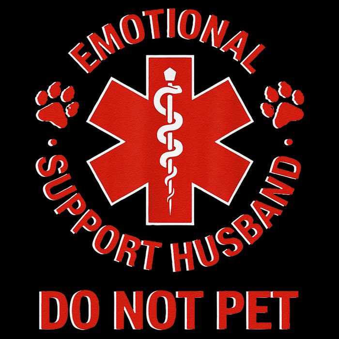Emotional Support Husband Do Not Pet Sustainable Bucket Hat