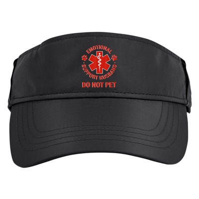 Emotional Support Husband Do Not Pet Adult Drive Performance Visor