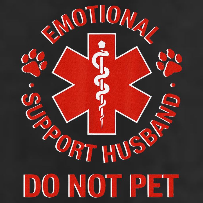 Emotional Support Husband Do Not Pet Adult Drive Performance Visor