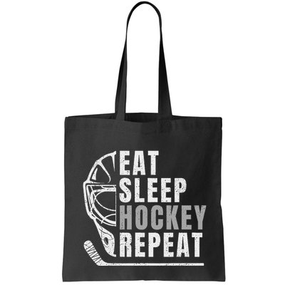 Eat Sleep Hockey Repeat Bag