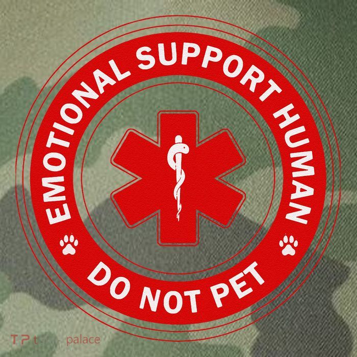 Emotional Support Husband Do Not Pet Legacy Tie Dye Trucker Hat