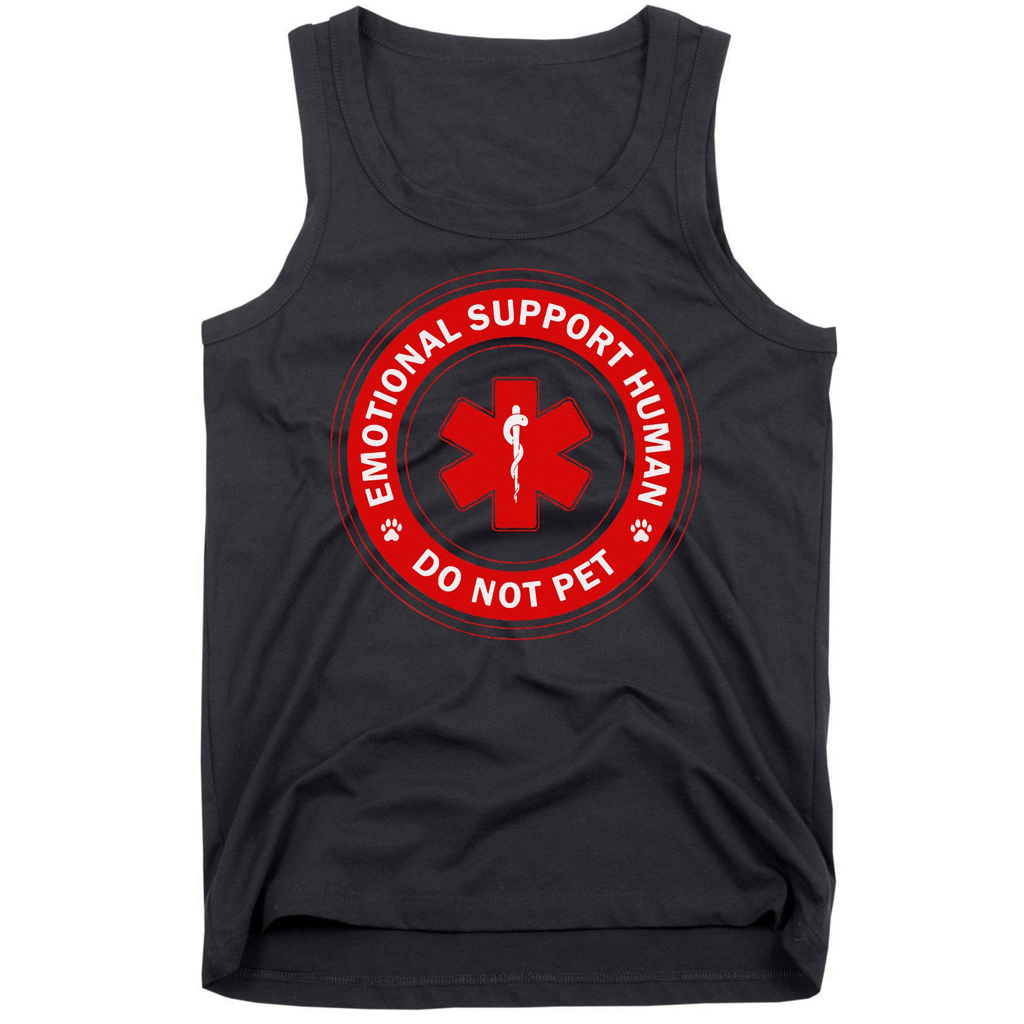Emotional Support Husband Do Not Pet Tank Top
