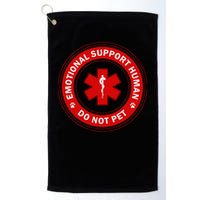 Emotional Support Husband Do Not Pet Golf Towel