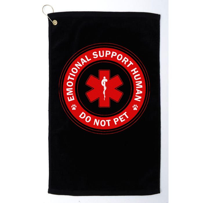 Emotional Support Husband Do Not Pet Golf Towel