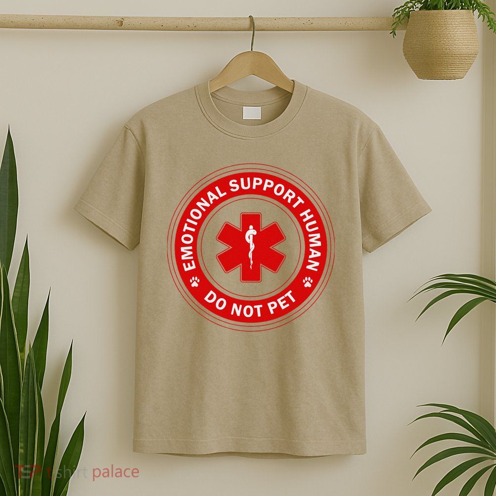 Emotional Support Husband Do Not Pet T-Shirt