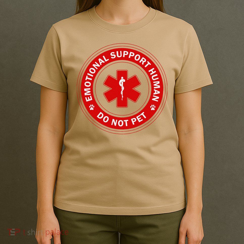 Emotional Support Husband Do Not Pet T-Shirt