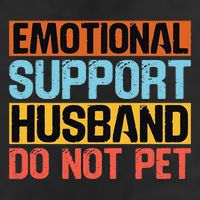 Emotional Support Husband Do Not Pet Trucker Hat