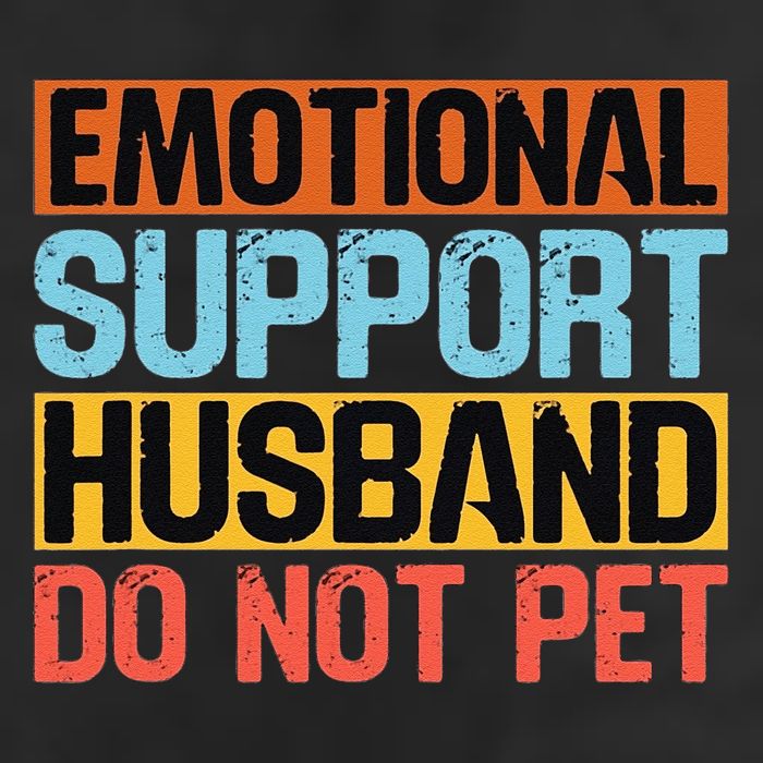 Emotional Support Husband Do Not Pet Trucker Hat