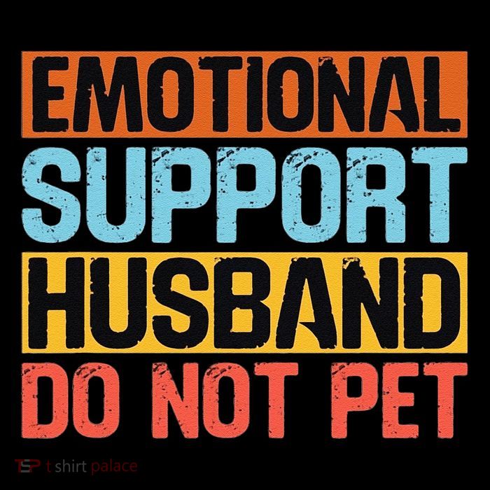 Emotional Support Husband Do Not Pet Short Acrylic Beanie