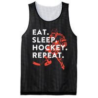 Eat Sleep Hockey Repeat Gift TShirt Mesh Reversible Basketball Jersey Tank