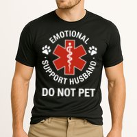 Emotional Support Husband Do Not Pet Cooling Performance Crew T-Shirt