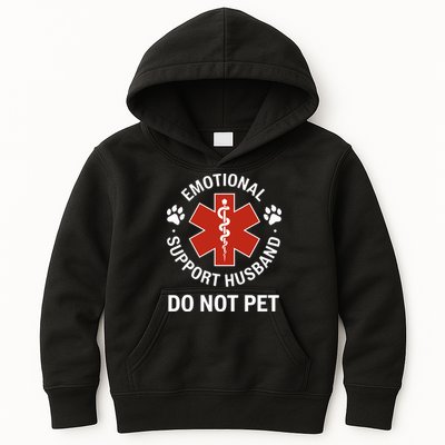 Emotional Support Husband Do Not Pet Kids Hoodie