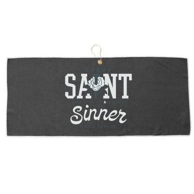 Every Saint Has A Past Large Microfiber Waffle Golf Towel