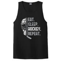 Eat Sleep Hockey Repeat Ice Hockey PosiCharge Competitor Tank