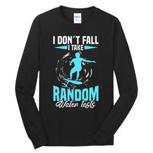 Efoil Surfing Hydrofoiling Efoiler Surfboard Hydrofoiler Tall Long Sleeve T-Shirt