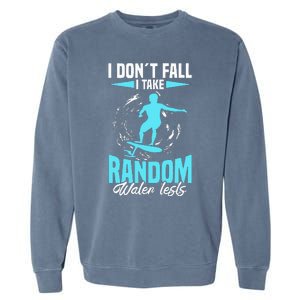 Efoil Surfing Hydrofoiling Efoiler Surfboard Hydrofoiler Garment-Dyed Sweatshirt