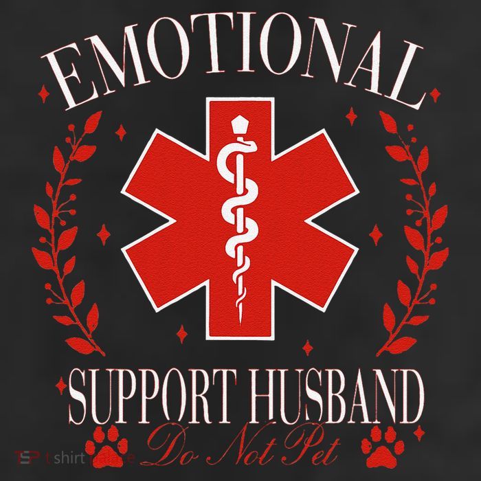 Emotional Support Husband Do Not Pet Cool Comfort Performance Bucket Hat