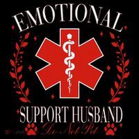 Emotional Support Husband Do Not Pet Impact Tech Backpack