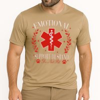 Emotional Support Husband Do Not Pet Cooling Performance Crew T-Shirt