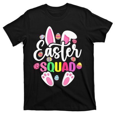 Easter Squad Happy Easter Cute Bunny Rabbit Crew Hunting Egg T-Shirt