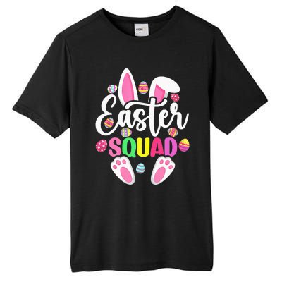 Easter Squad Happy Easter Cute Bunny Rabbit Crew Hunting Egg Tall Fusion ChromaSoft Performance T-Shirt