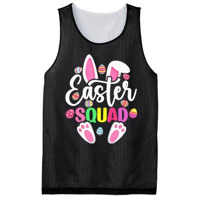 Easter Squad Happy Easter Cute Bunny Rabbit Crew Hunting Egg Mesh Reversible Basketball Jersey Tank