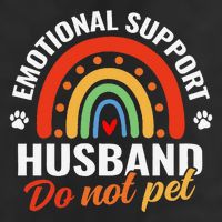 Emotional Support Husband Do Not Pet Adult Drive Performance Visor